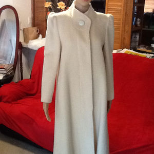 Cream Long Coat